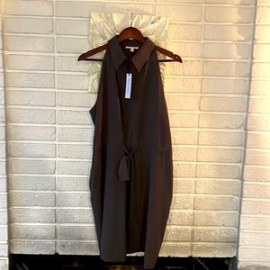 Prologue XL shoulder-less, tie waist, mini dress